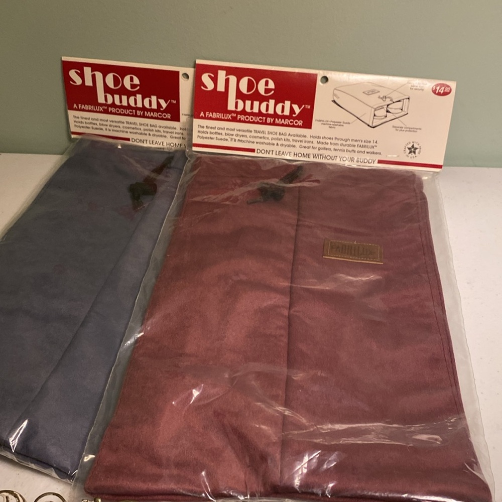 Marcor Travel Shoe Bag Set of 2